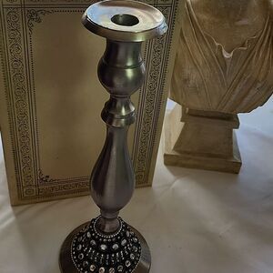 Bejeweled Taper Candle Holder Versatile
